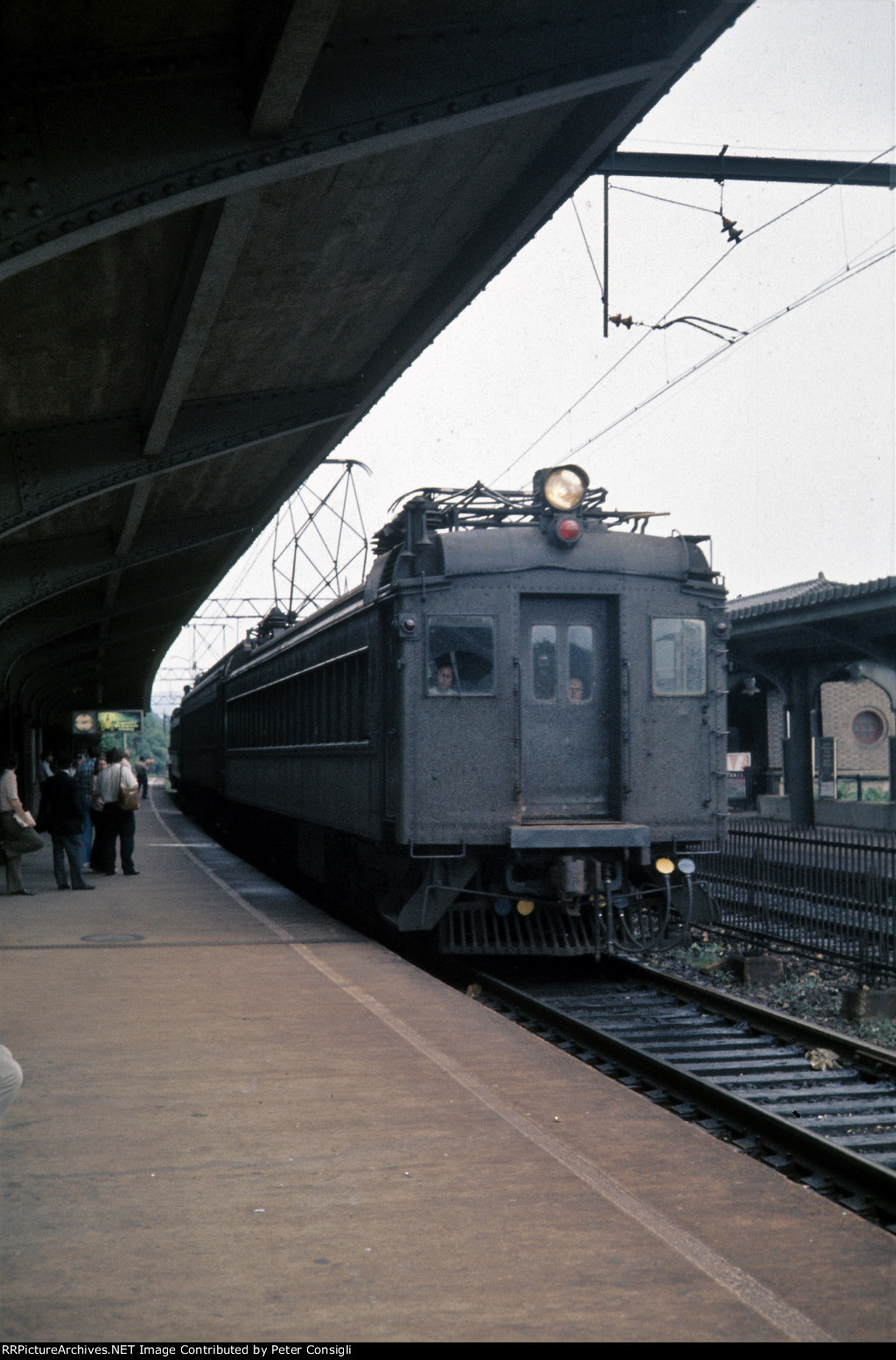 EL Main Line, Morristown NJ - EL Electric MU cars